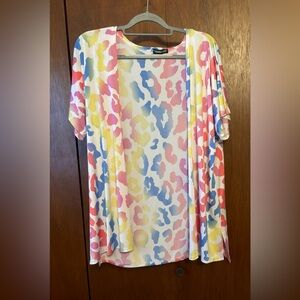 Women’s pastel colored cover up